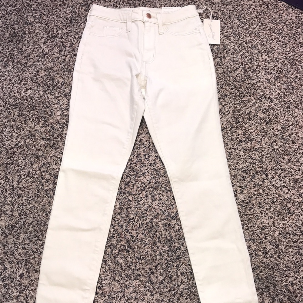 Universal Thread High Rise Bootcut Skinny Bundle Size 00 Cream & Black | NWT - Picture 2 of 11